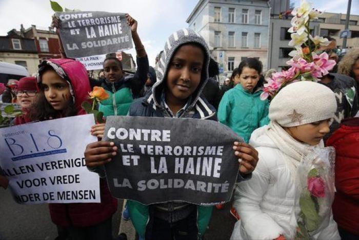La Marcha contra el terror y el odio reúne a más de 15.000 personas en Bruselas