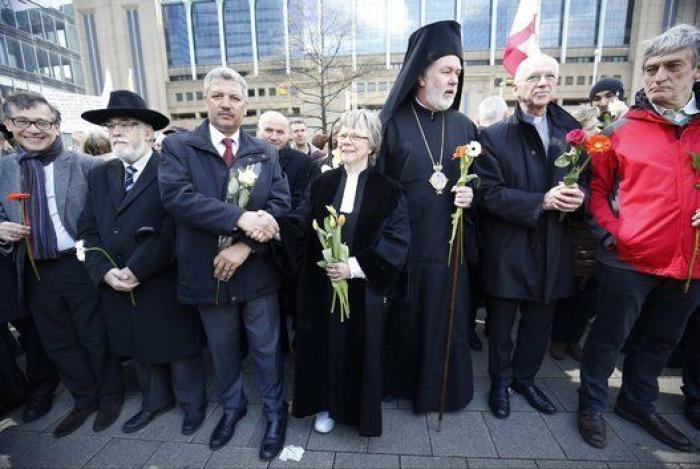 La Marcha contra el terror y el odio reúne a más de 15.000 personas en Bruselas