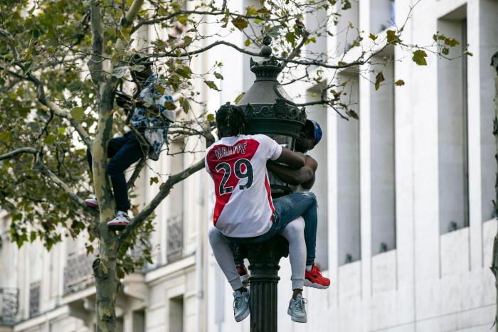 Las fotos más espectaculares de la celebración del Mundial en París