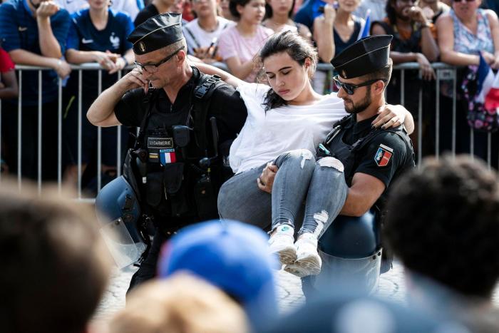 Las fotos más espectaculares de la celebración del Mundial en París