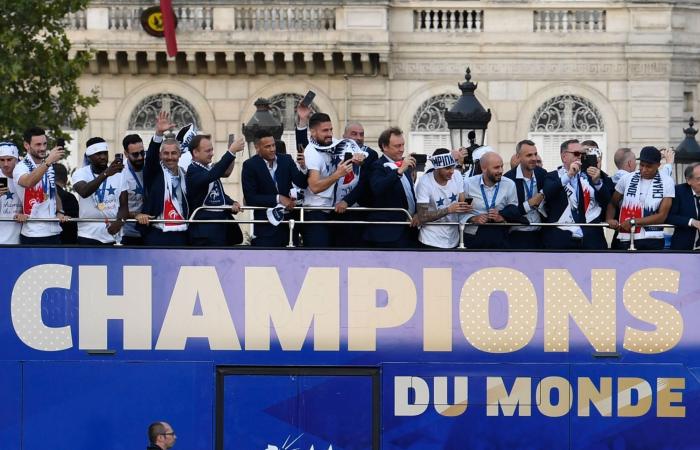 Las fotos más espectaculares de la celebración del Mundial en París