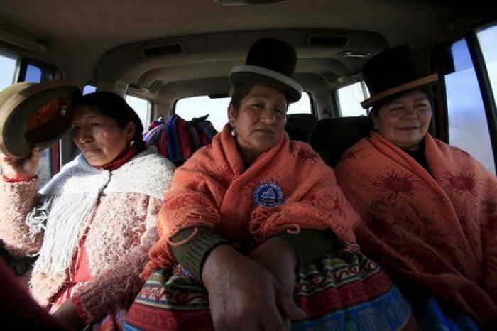 Las escaladoras cholitas de Bolivia (FOTOS)
