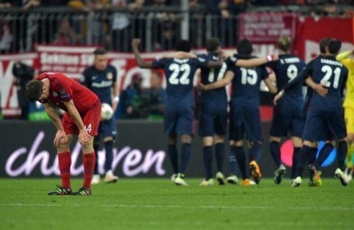 9 fotos que muestran la alegría de los jugadores del Atlético