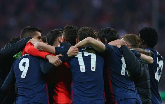 9 fotos que muestran la alegría de los jugadores del Atlético