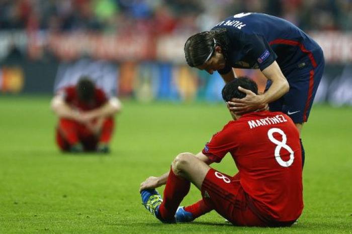 9 fotos que muestran la alegría de los jugadores del Atlético