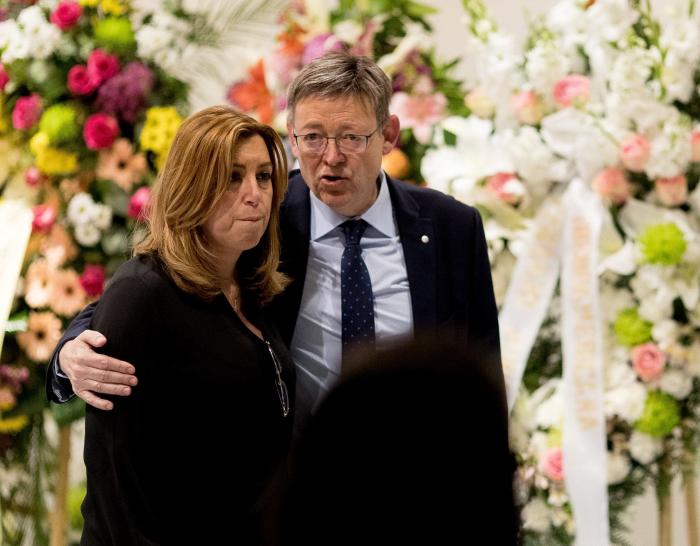 El último adiós a Carme Chacón