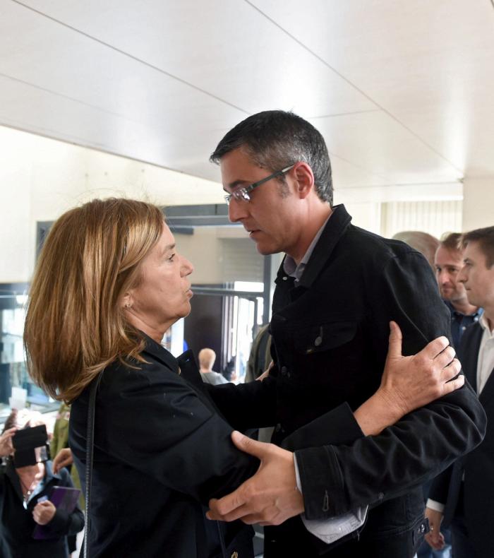 El último adiós a Carme Chacón