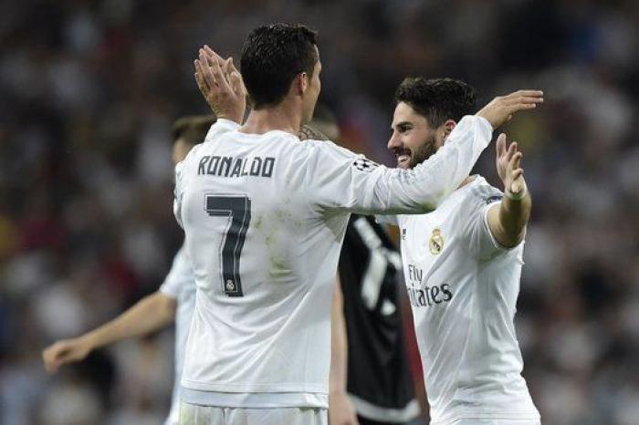 Los rostros de la alegría del Real Madrid