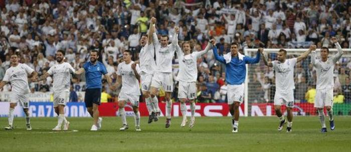 Los rostros de la alegría del Real Madrid