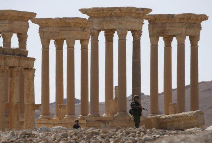 Palmira celebra la victoria frente al Daesh con un concierto de orquesta rusa