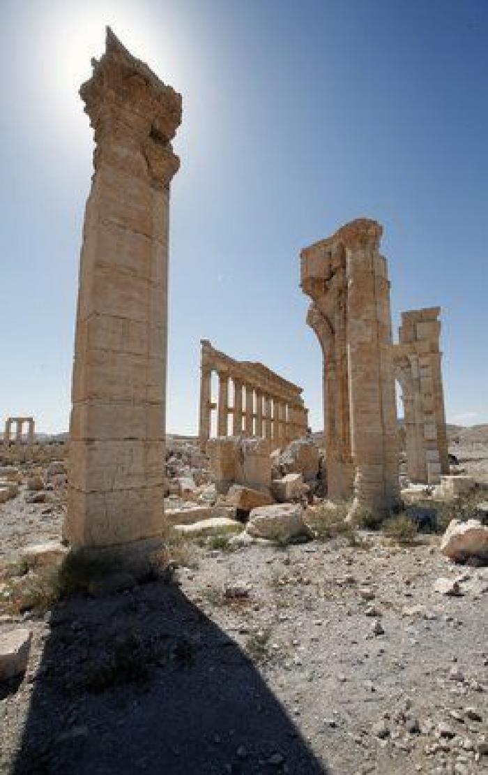 Palmira celebra la victoria frente al Daesh con un concierto de orquesta rusa