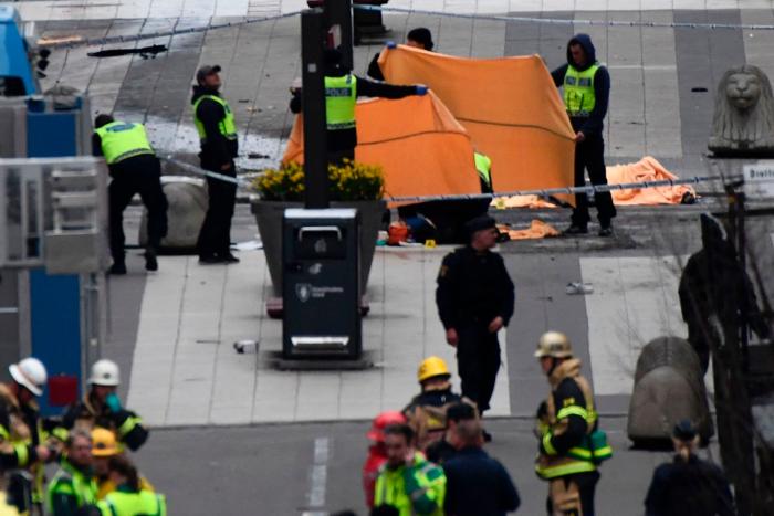 Suecia recibe la solidaridad internacional tras el atentado de Estocolmo