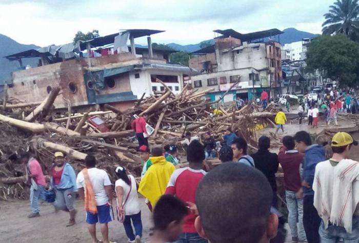 Cruz Roja busca a tres españoles desaparecidos en la zona de la avalancha en Colombia
