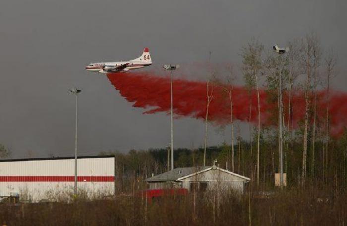 El gran incendio de Canadá, en imágenes