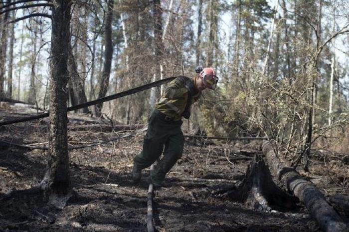 El gran incendio de Canadá, en imágenes