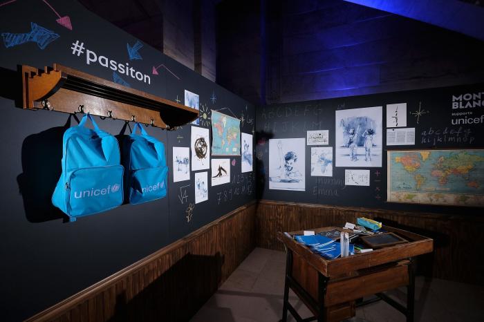 Cuando una pluma de lujo se convierte en un lápiz en Yibuti: así fue la puesta de largo entre Montblanc y Unicef