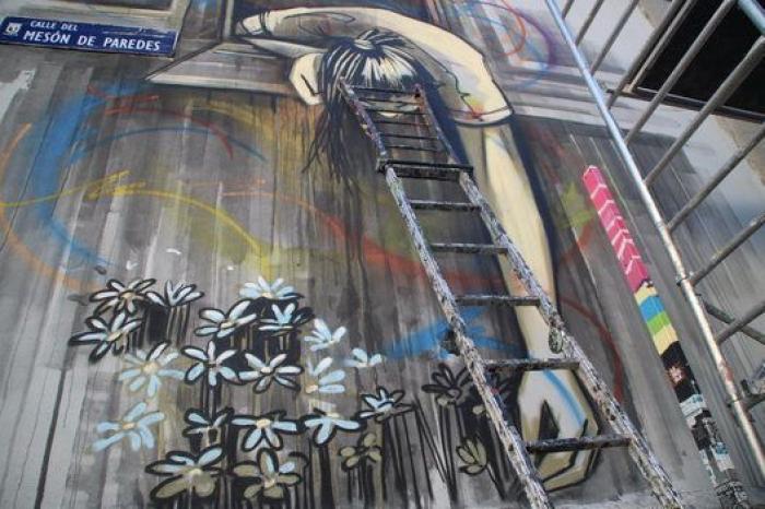 25 artistas reflexionan sobre la naturaleza urbana en los muros de la Tabacalera en Madrid