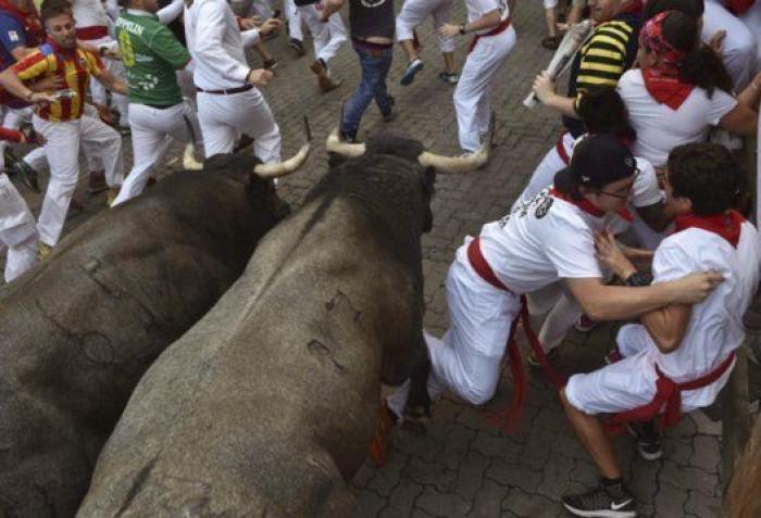 14 heridos en el tercer encierro de San Fermín