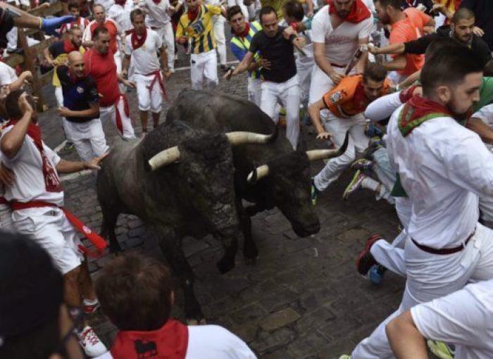 14 heridos en el tercer encierro de San Fermín