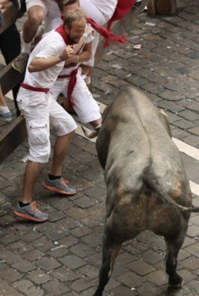 14 heridos en el tercer encierro de San Fermín