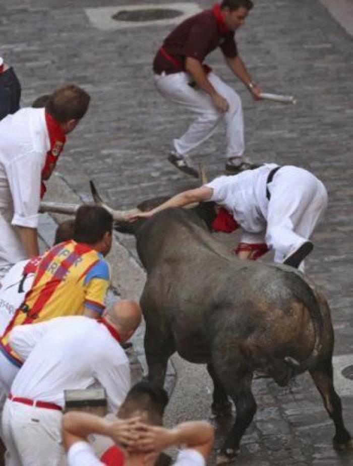 14 heridos en el tercer encierro de San Fermín