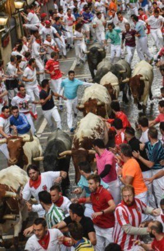 14 heridos en el tercer encierro de San Fermín