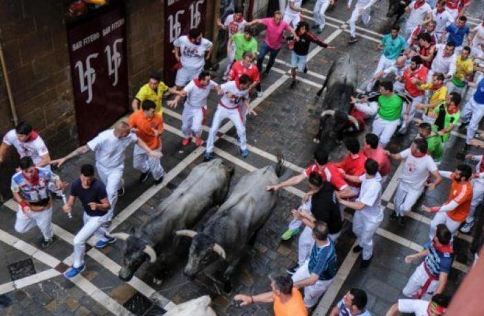 14 heridos en el tercer encierro de San Fermín