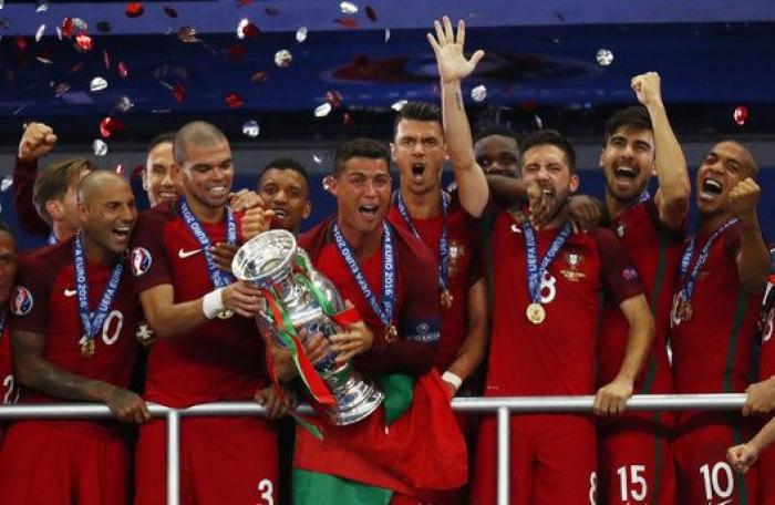 Así levantó Cristiano la primera Eurocopa de Portugal
