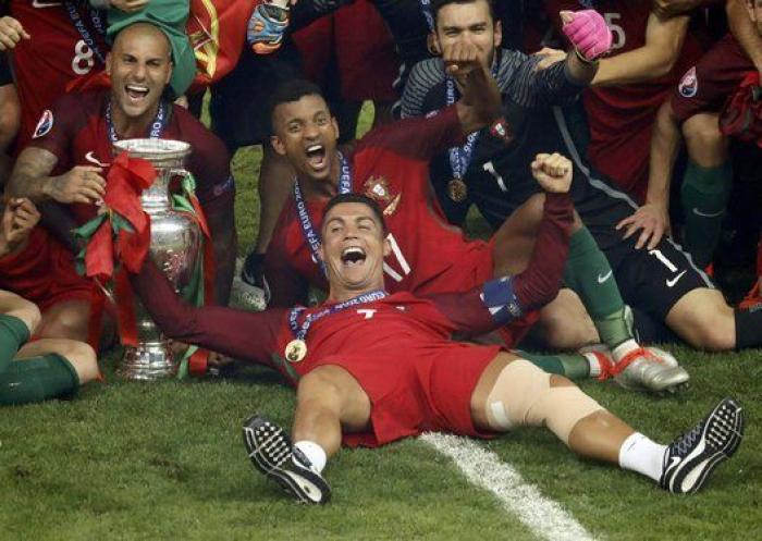 Así levantó Cristiano la primera Eurocopa de Portugal