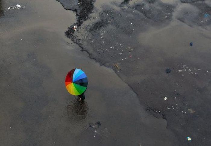 Un atardecer en Brasilia entre otras fotos de este martes