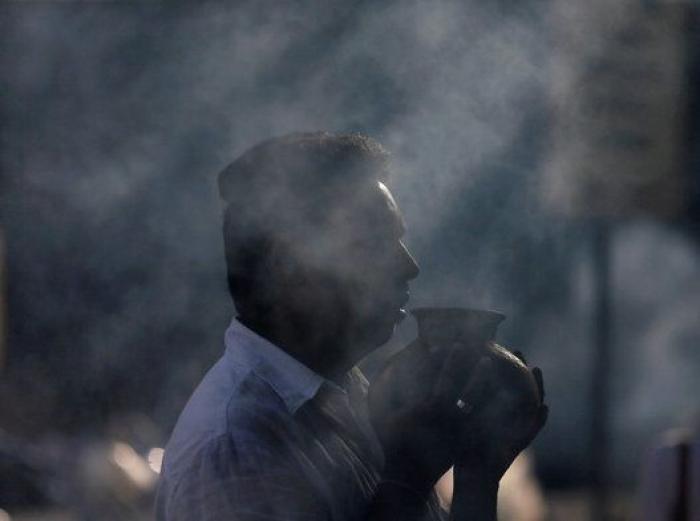 Un atardecer en Brasilia entre otras fotos de este martes