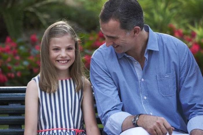 El rey se resigna ante este "verano atípico": "Es lo que toca"