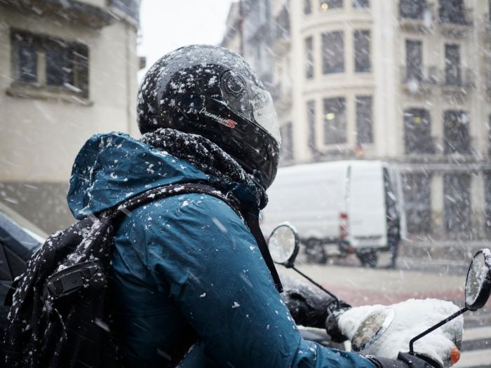 En abril, nieves mil: las imágenes que está dejando Ciril en España