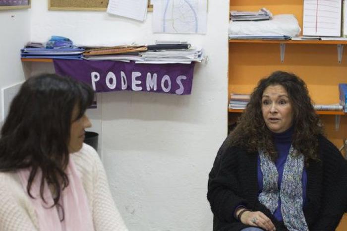 El círculo de Podemos en el barrio de Susana Díaz: "El descontento es increíble"