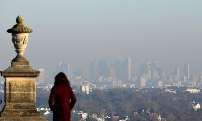 Las fotos de París que no querrías ver: la contaminación lo nubla todo
