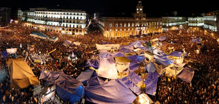Las voces y los ecos del 15-M: de la indignación al polo por la libertad