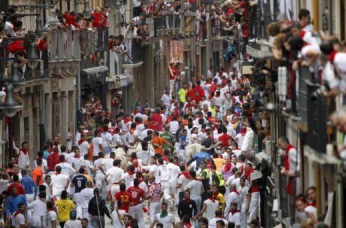 14 heridos en el tercer encierro de San Fermín