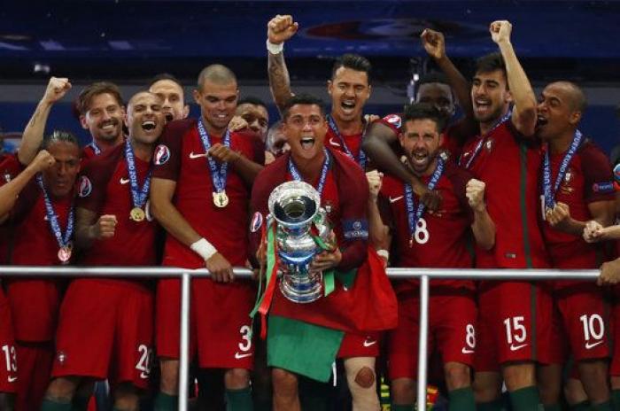 Así levantó Cristiano la primera Eurocopa de Portugal