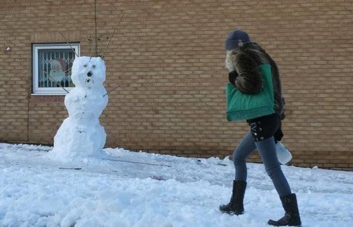 Ola de nieve y frío en Europa (FOTOS)