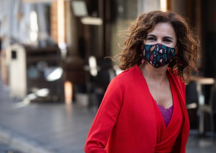 María Jesús Montero, en su salsa