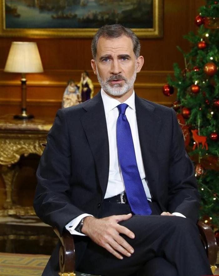 Otra Nochebuena de Felipe VI marcada por la sombra de su padre