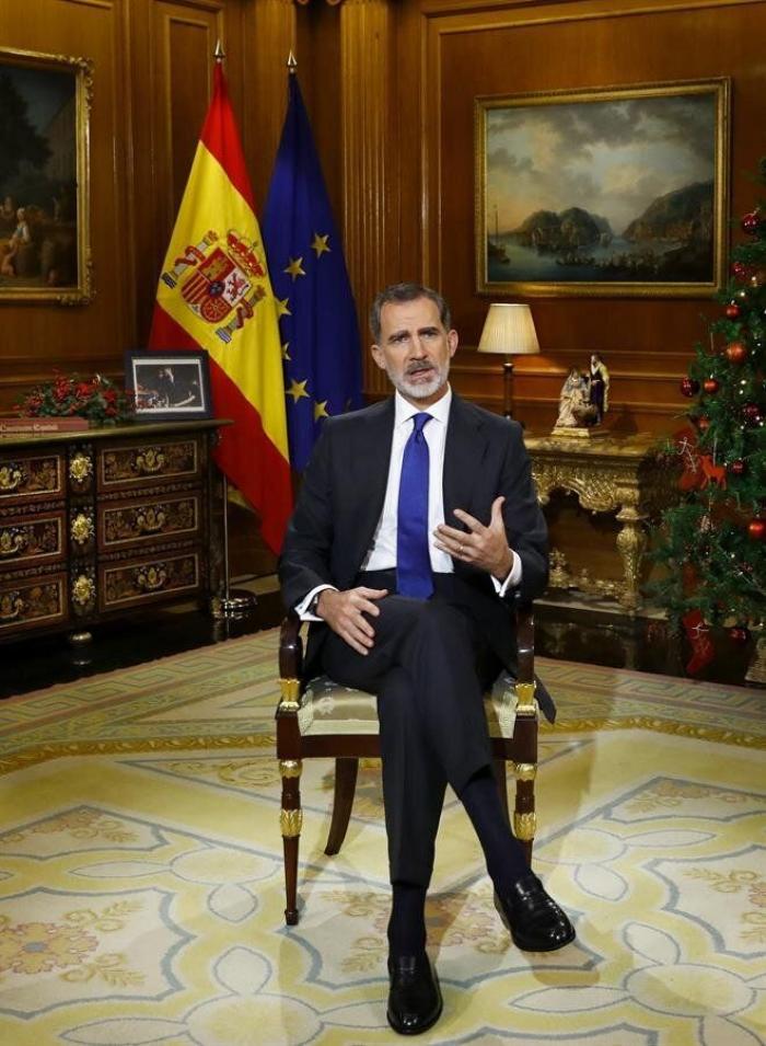 Otra Nochebuena de Felipe VI marcada por la sombra de su padre