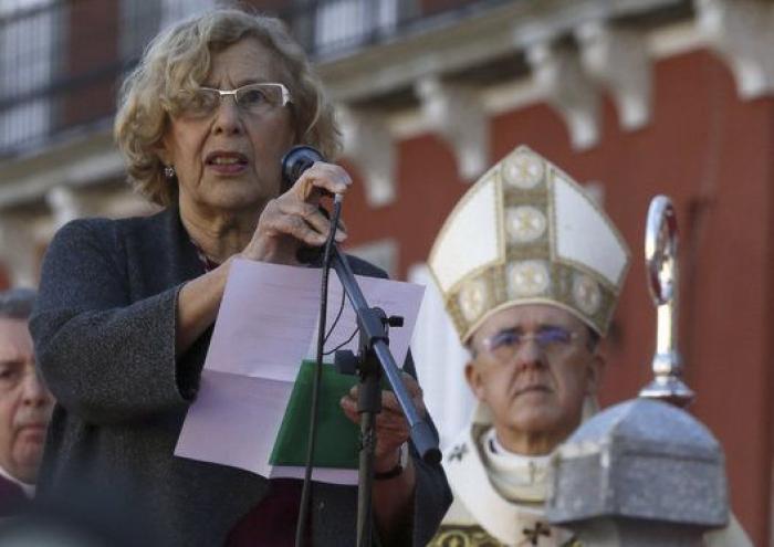 Manuela Carmena: "Es inaceptable ese acoso al Gobierno, se parece al que tuvimos en el Ayuntamiento"