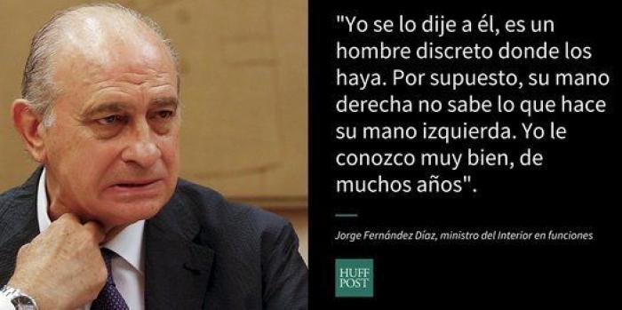 Fernández Díaz, imputado por el espionaje a Bárcenas