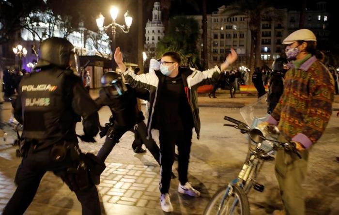 Podemos veta en el Congreso una declaración de condena de la violencia en las protestas por Hasel