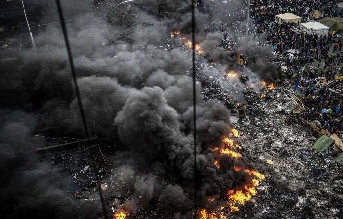 Los enfrentamientos en Ucrania dejan alrededor de un centenar de muertos
