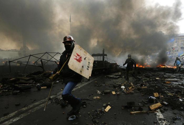 Los enfrentamientos en Ucrania dejan alrededor de un centenar de muertos