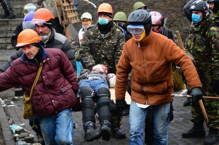 Los enfrentamientos en Ucrania dejan alrededor de un centenar de muertos