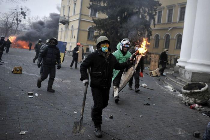 Los enfrentamientos en Ucrania dejan alrededor de un centenar de muertos