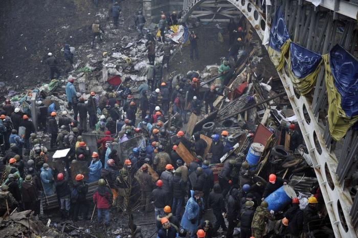 Los enfrentamientos en Ucrania dejan alrededor de un centenar de muertos